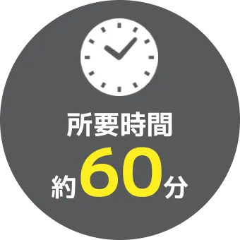 所要時間60分
